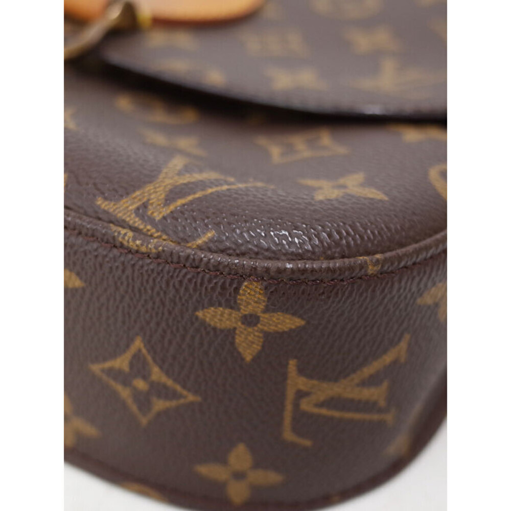 Louis Vuitton Monogram Leather Brown Saint Cloud Shoulder Bag - Picture 4 of 8